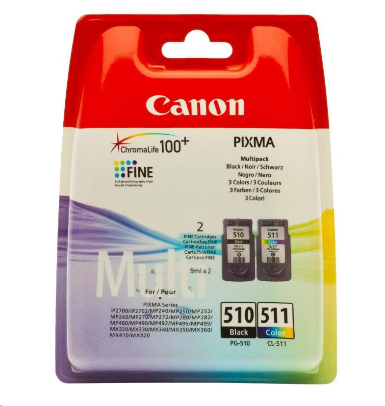 Canon BJ CARTRIDGE PG-510 / CL-511 Multi pack0 