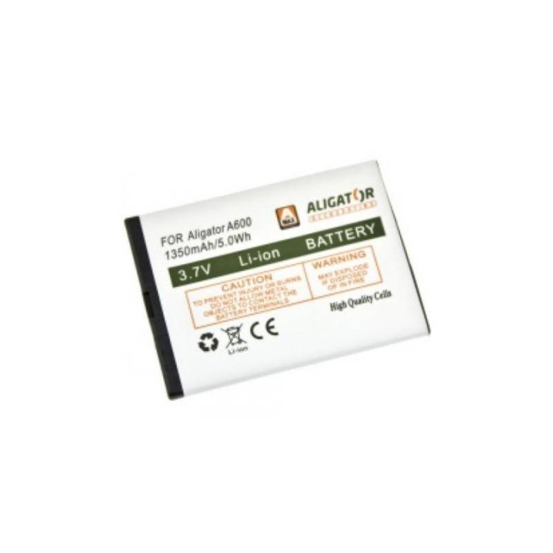 Aligator batéria A600, Li-Ion 1350 mAh0 