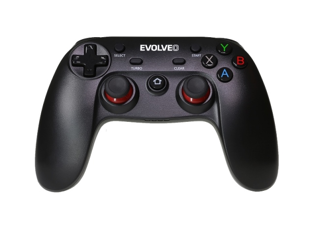EVOLVEO Fighter F1,  bezdrátový gamepad pro PC,  PlayStation 3,  Android box/ smartphone0 
