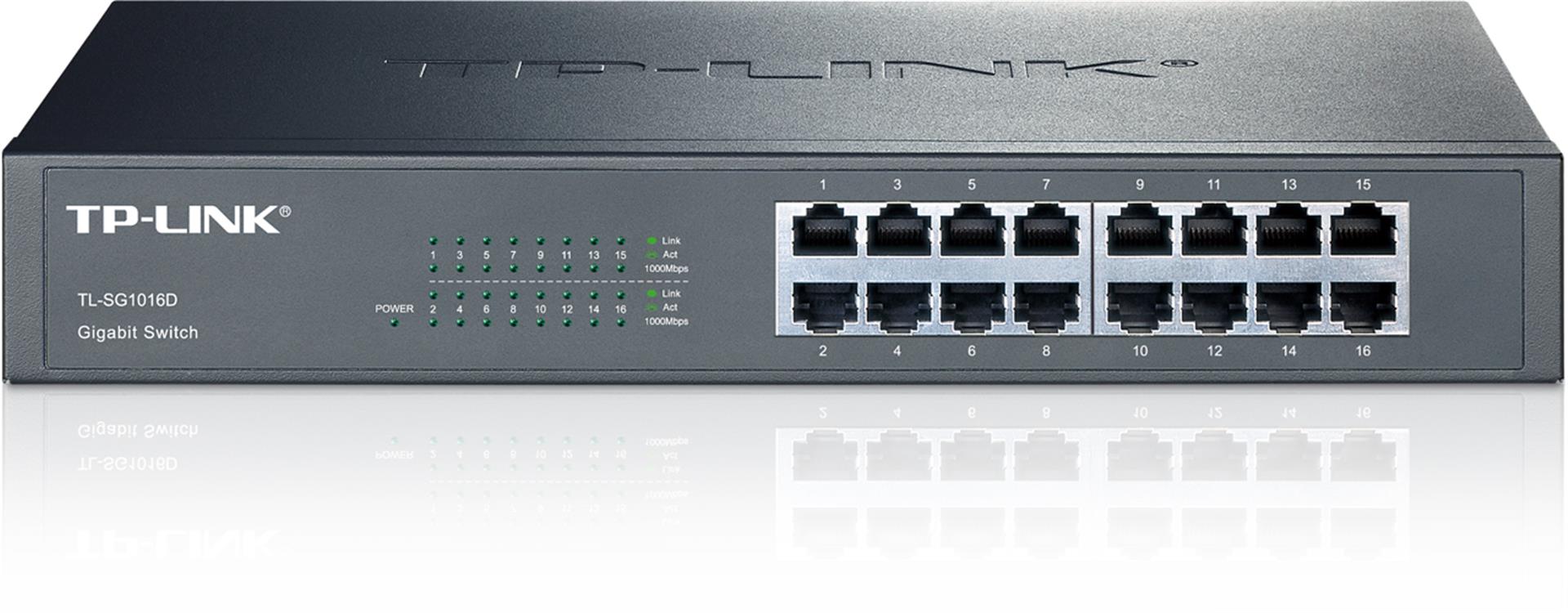 TP-Link TL-SG1016D 16x Gigabit Switch0 