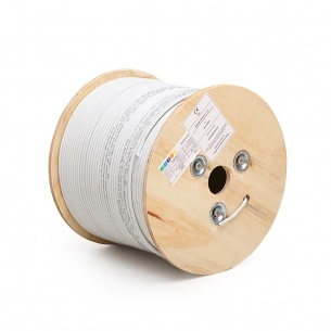 SOLARIX Instalačný kábel, Cat6A, drôt, STP, LSOH Dca s1 d2 a1 - 500m/cievka0 