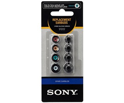 SONY náhradný silik. koncovky do slúchadiel, čierne0 