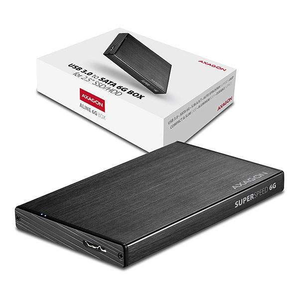 AXAGON EE25-XA6, USB 3.2 Gen 1 - SATA 6G, 2.5" externí ALINE box0 