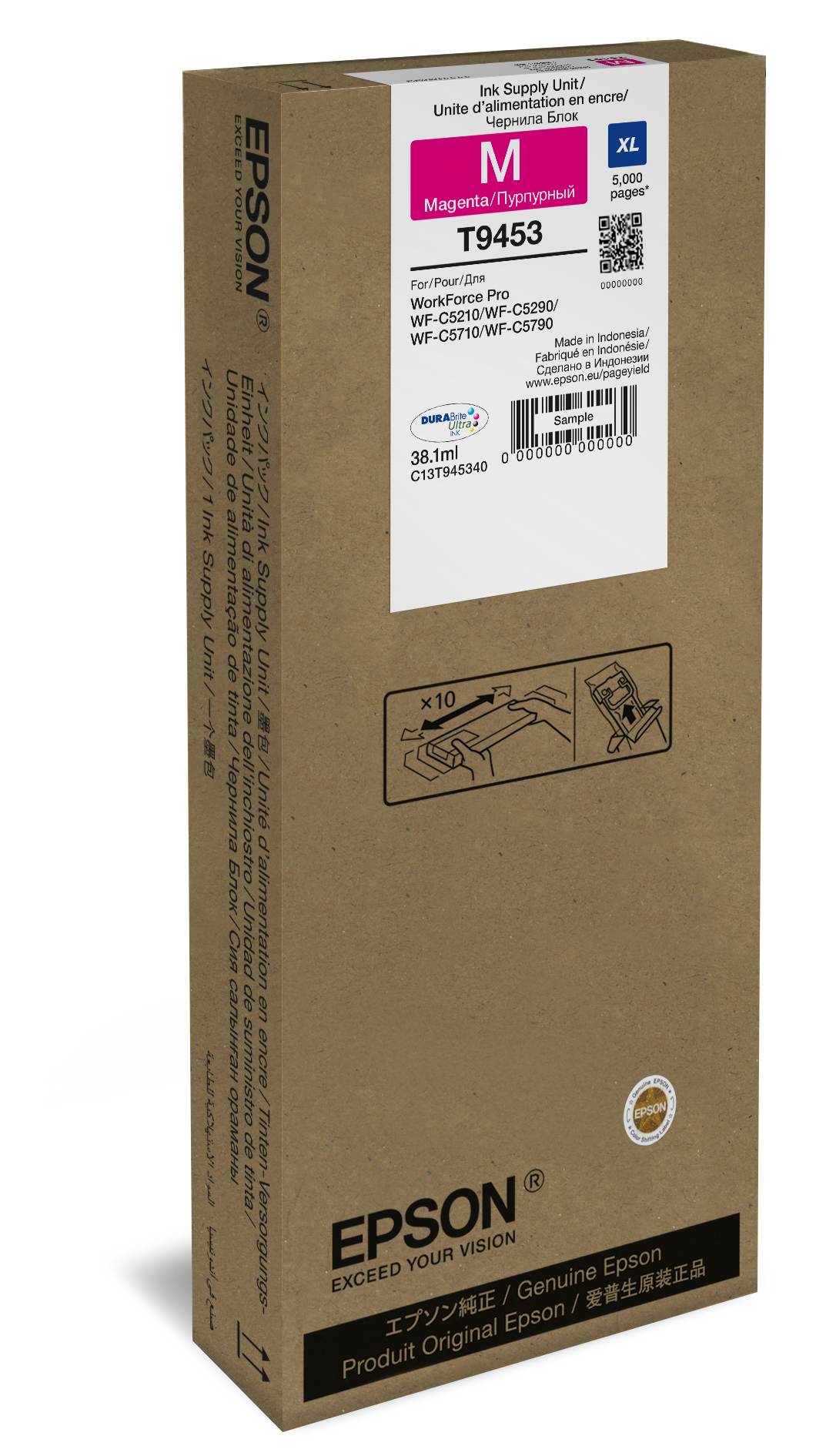 Epson séria WF-C5xxx - Ink Cartridge Magenta XL1 