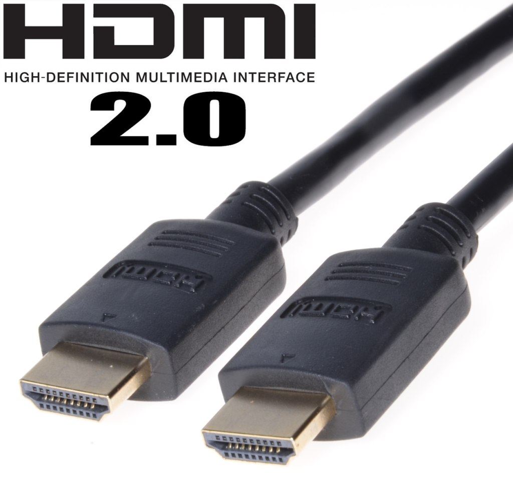 PremiumCord HDMI 2.0 High Speed+Ethernet, zlacené konektory, 2m0 