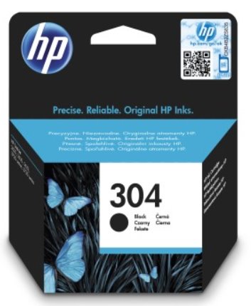 HP náplň c. 304 - čierna - Blister0 