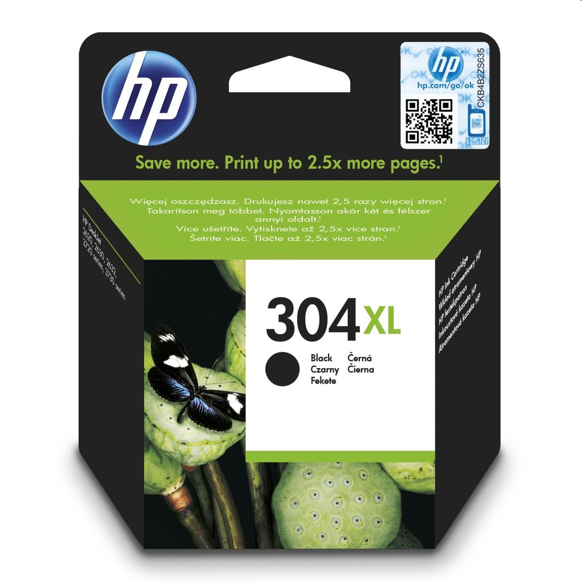 HP 304XL Black Ink Cartridge0 