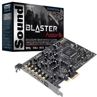 Creative Sound Blaster AUDIGY RX, 7.1 zvuková karta, PCIe interná0 