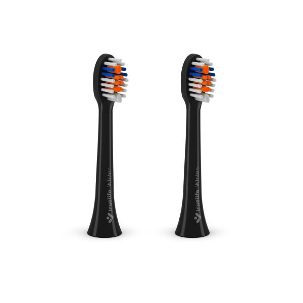 TrueLife SonicBrush Compact Heads Black Whiten