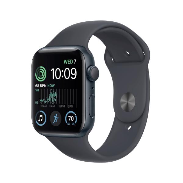 Hodinky Apple Watch SE GPS 44mm Midnight Aluminium Case with Mid