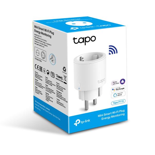 German type plug! Mini Smart Wi-Fi Socket, Energy Monitoring SPEC: 100-240 V, Max Load 16 A, 50/60 Hz, 2.4 GHz Wi-Fi net1