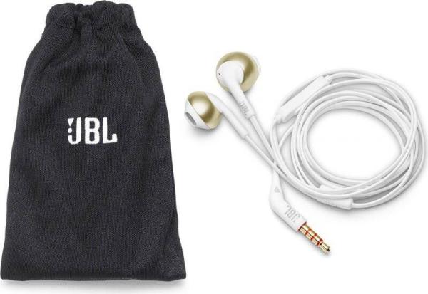 Sluchadla JBL T205 Champagne Gold1