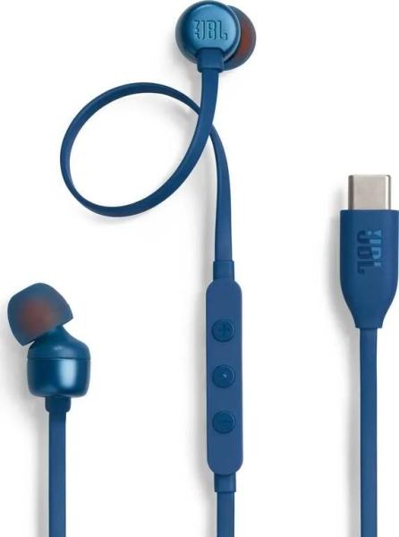 JBL TUNE 310 USB-C Modré