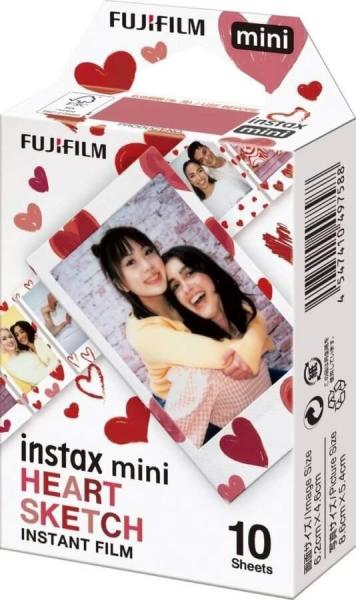 Fotopapier Fujifilm instax HEARTS film 10ks fotek