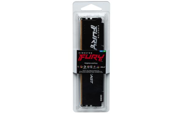 Kingston FURY Beast EXPO/ DDR5/ 16GB/ 6000MHz/ CL36/ 1x16GB/ Black4
