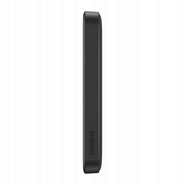 Baseus power banka Mini s bezdrôtovým nabíjaním 5000 mAh 20W USB-C čierna5