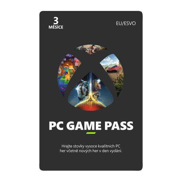 ESD - PC Game Pass - předplatné na 3 měsíce (EuroZone)