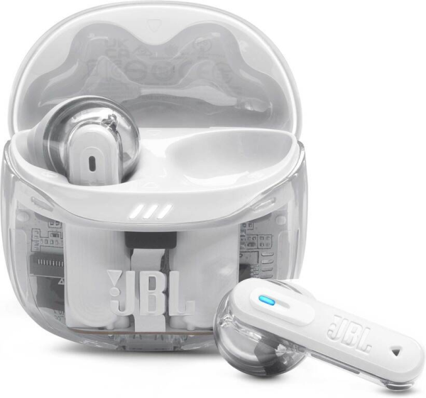 JBL Tune Flex 2 Ghost White slúchadlá