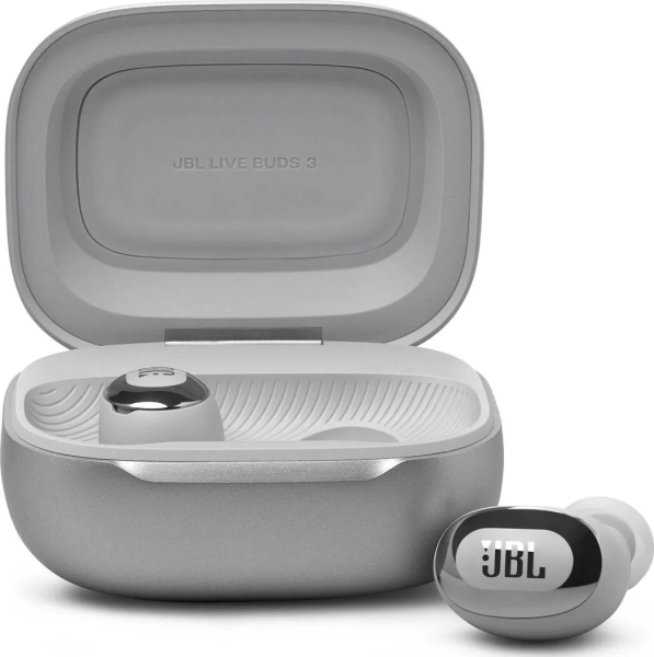JBL Live Buds 3 Silver1