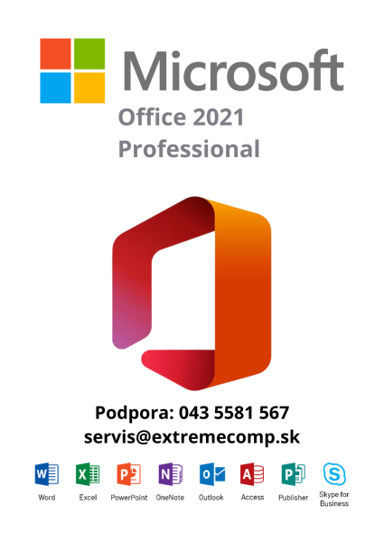 Druhotná ESD MS Office 2021 Professional