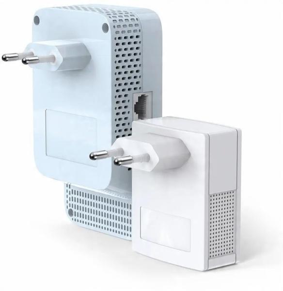 TP-LINK "AV1000 Gigabit Powerline AC750 Wi-Fi KitKIT: 1× TL-WPA7517 + 1× TL-PA7017TL-WPA7517:SPEED: 300 Mbps at 2.4 G2