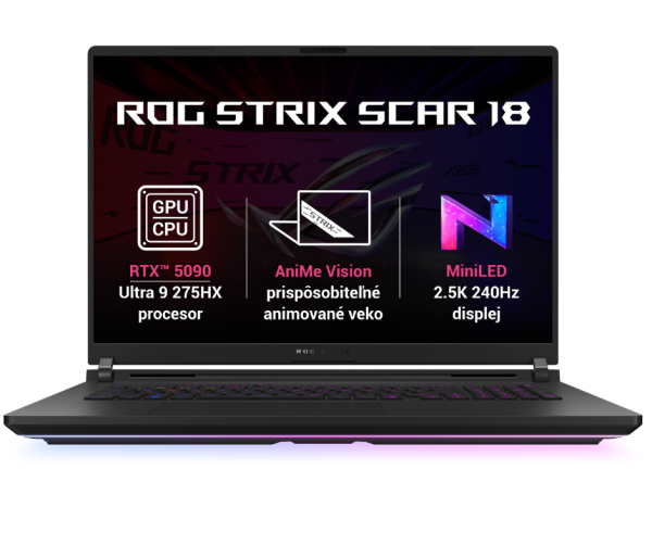 Asus Rog Strix Scar 18 G835LX-NEBULA007X