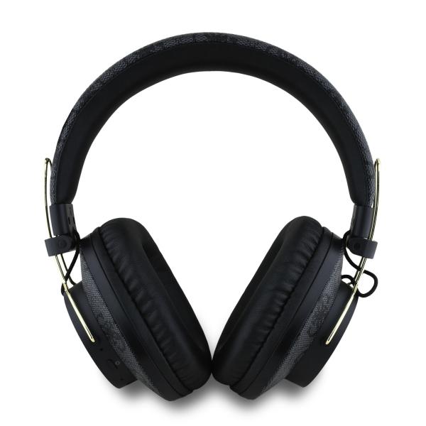 Slúchadlá Guess PU 4G Metal Logo ENC čierne2