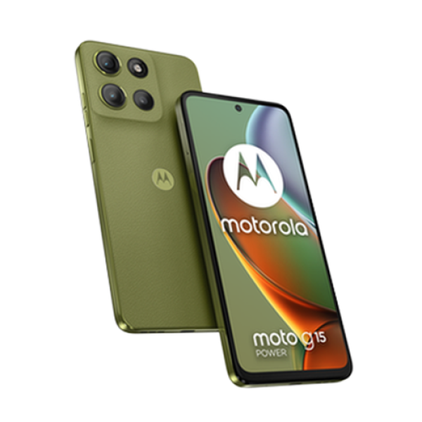 Mobil Motorola Moto G15 Power Iguana Green
