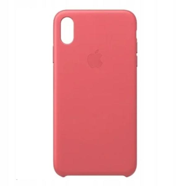 Puzdro iPhone XS Max Leather Case Peony Pink4