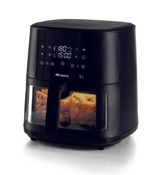 Ariete fritéza 9 l, 1500 W, max. 200 °C, čierna