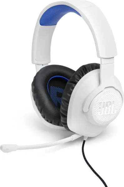 Slúchadlá JBL Quantum 100P WhiteBlue