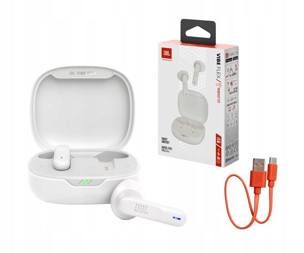 Slúchadlá JBL Vibe Flex White