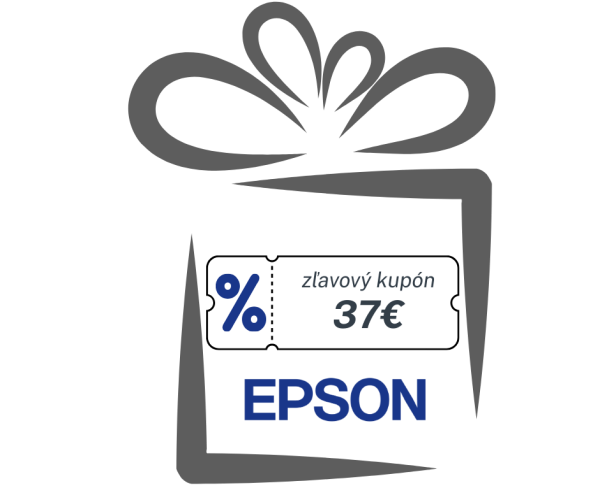 Zľavový kupón Epson – zľava 37 €