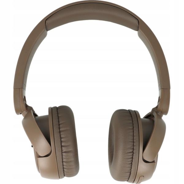 Sluchadla Guess Script Metal Logo Brown2