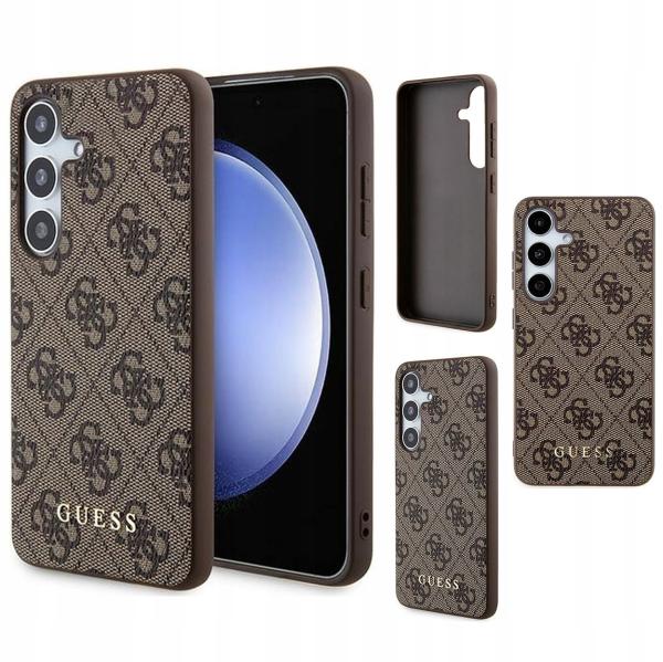 Puzdro SAM Galaxy A35 5G zad. hnedé GUESS5