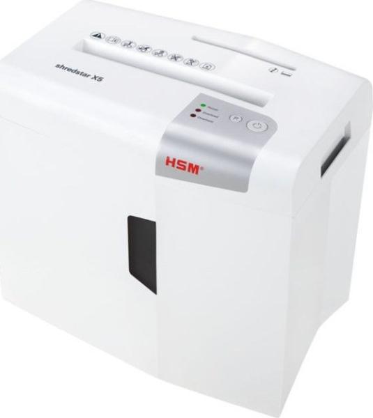 HSM skartovač ShredStar X5 White (velikost řezu 4, 5x30mm,  DIN P-4 (3))