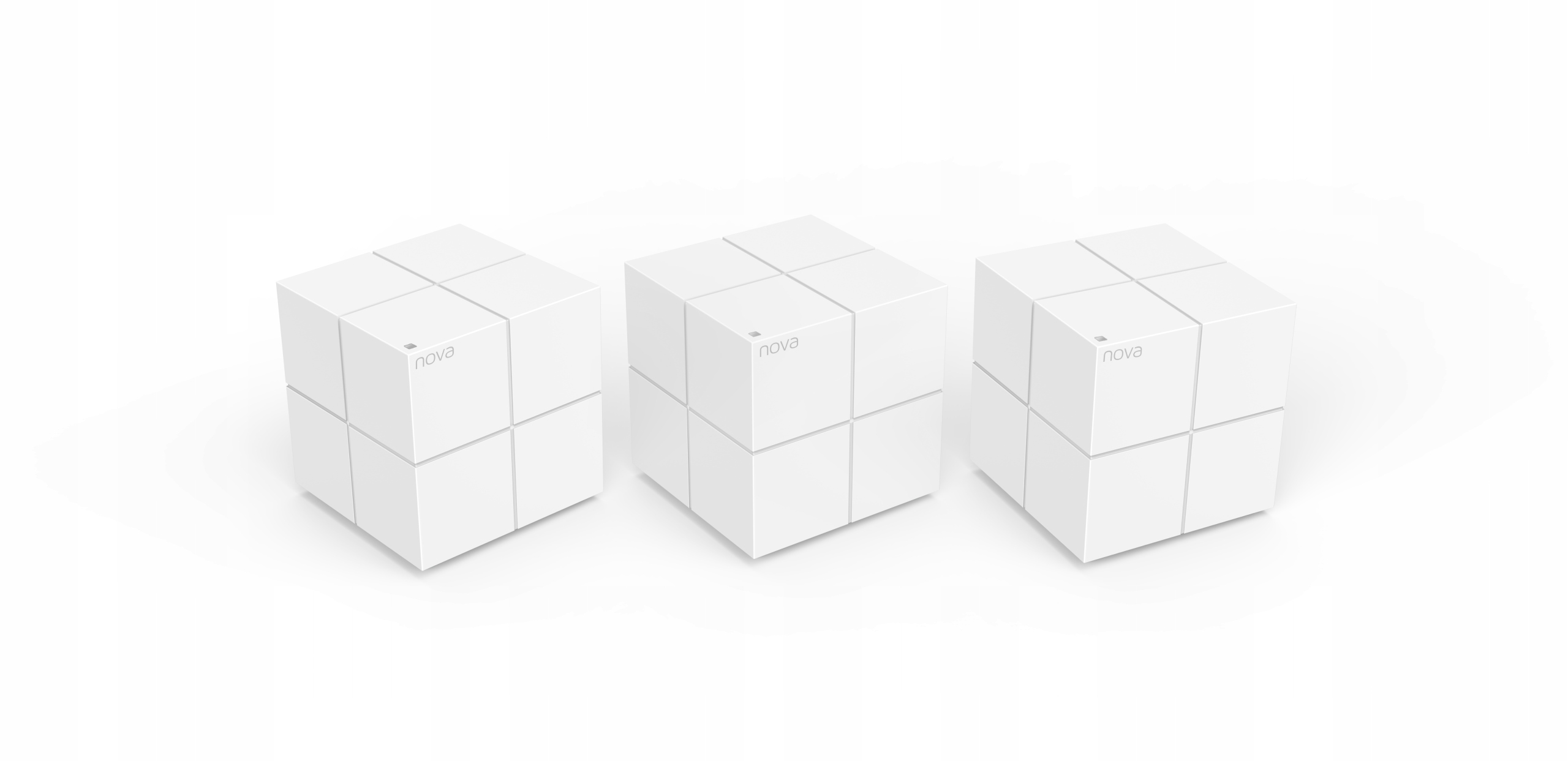 Tenda Nova MW6 (3-pack) WiFi AC1200 Mesh Gigabit systém, MU-MIMO, 6x GLAN/ GWAN, SMART CZ aplikácie2 