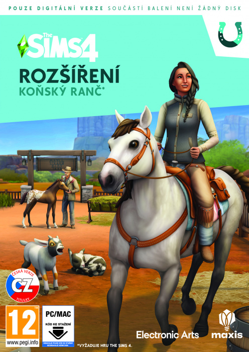 PC hra The Sims 4 EP14 Koňský ranč0 