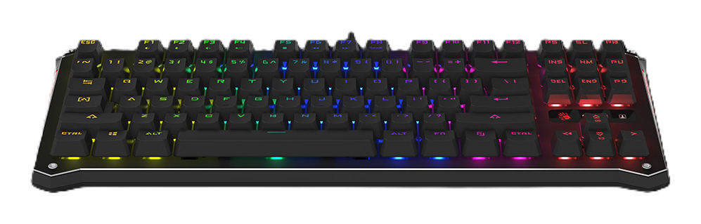 A4tech Bloody Klávesnice B930,  herní klávesnice,  mechanická,  drátová,  Orange Switch,  CZ/ SK,  Černá5 