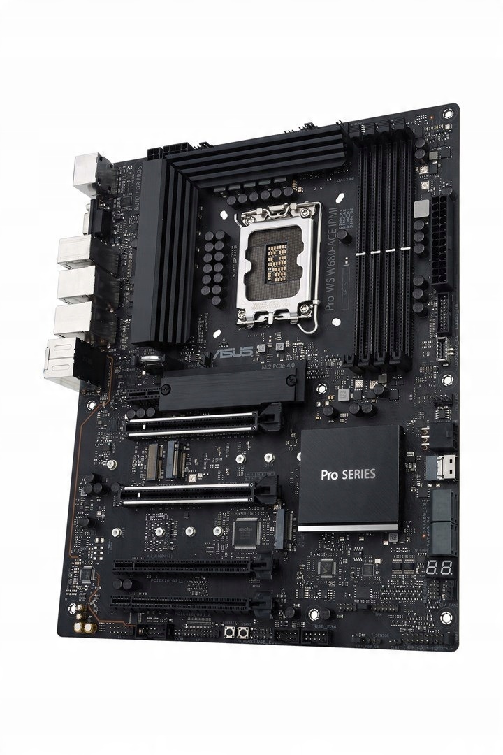 ASUS PRO WS W680-ACE IPMI, LGA1700, DDR5 2.5 Gb Ethernet, PCIe 4.0 M.25 