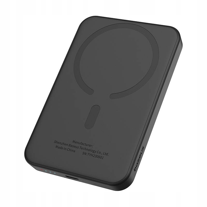 Baseus power banka Mini s bezdrôtovým nabíjaním 5000 mAh 20W USB-C čierna4 