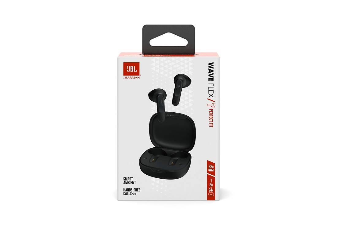 Sluchadla JBL Wave Flex, Black4 