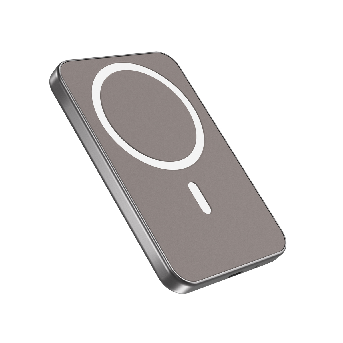 Epico 5000mAh Alu Mag+ powerbanka EM45 - titánová0 