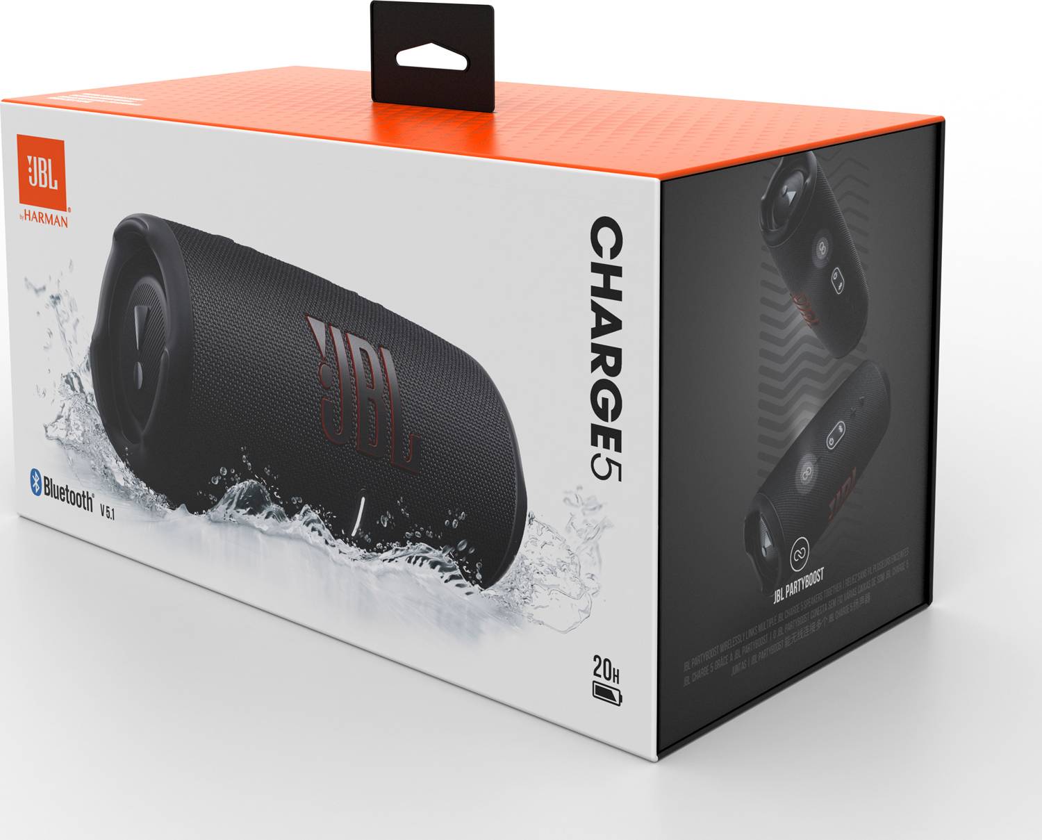 Repro JBL Charge 5 Black1 