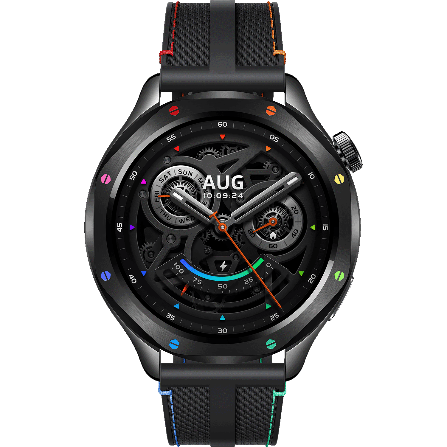 Xiaomi Watch S4/ Black/ Elegant Band/ Rainbow1 