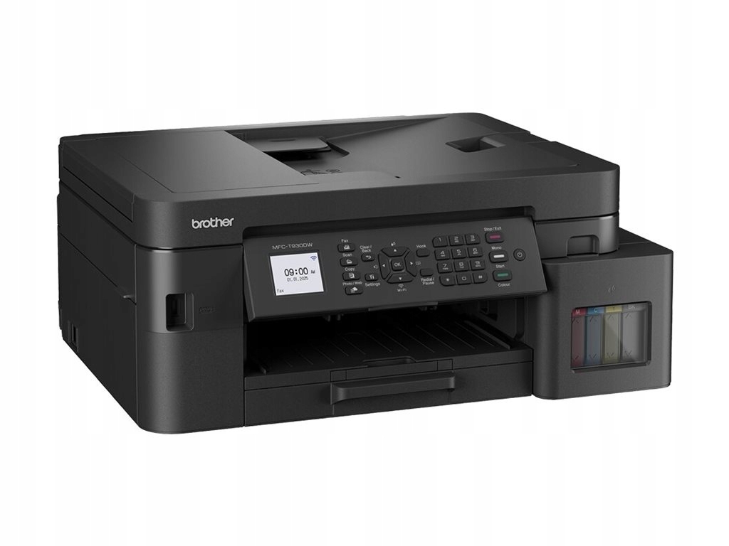 Brother MFC-T930DW, A4 Tank Inkjet MFP, print/scan/copy, 16 obr/min, 1200x6000, USB, WiFi, duplex,ADF, FAX3 