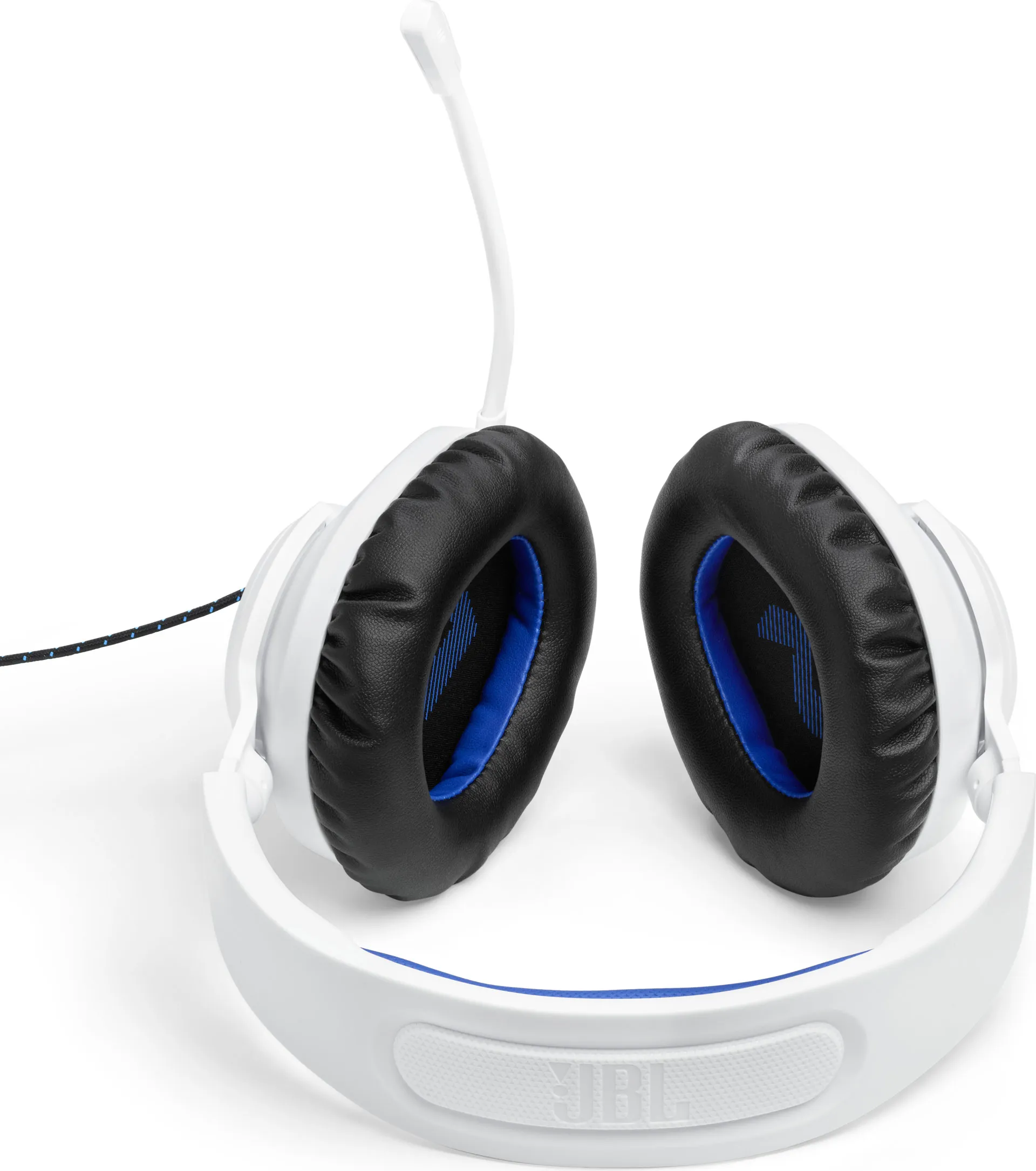 Slúchadlá JBL Quantum 100P WhiteBlue2 