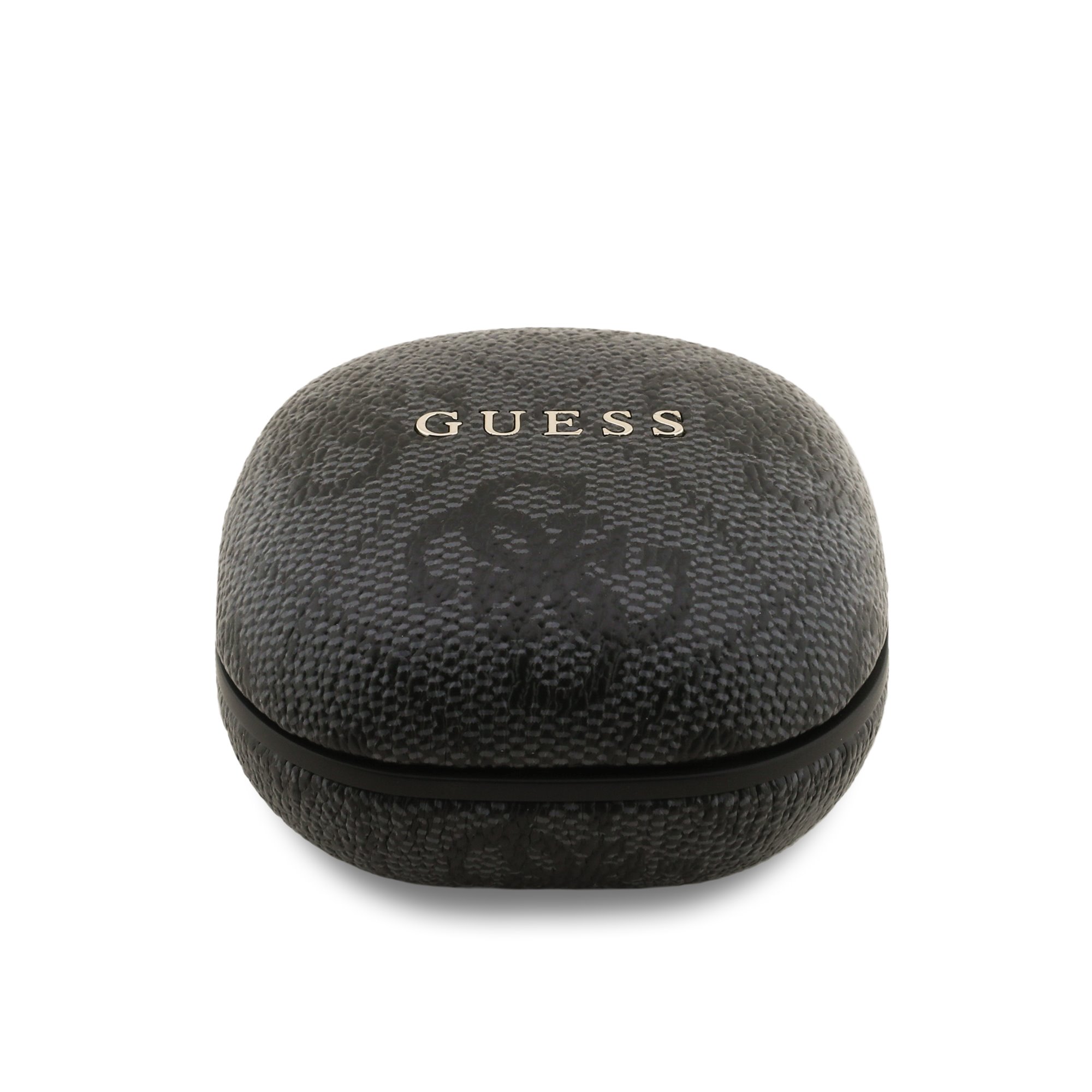Guess PU 4G Metal Logo ENC TWS Bezdrôtové Slúchadlá čierne2 