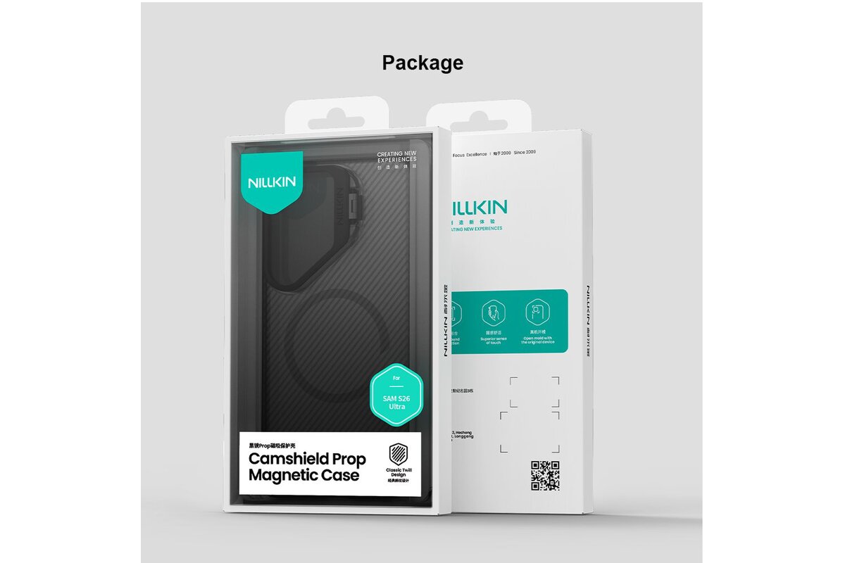 Nillkin CamShield Prop Magnetic Zadný Kryt pre Samsung Galaxy S26 Ultra Black6 