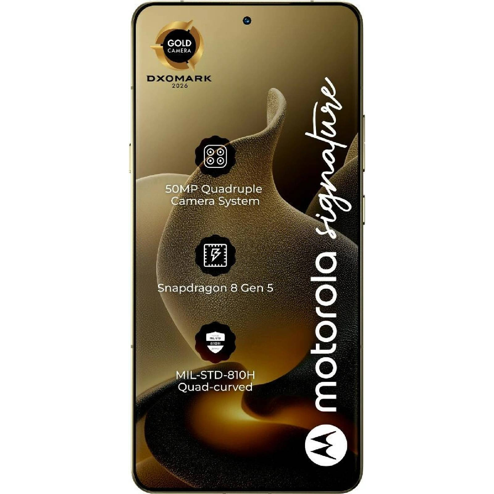 Mobil Motorola Signature 16/512GB Pantone Martini Olive2 